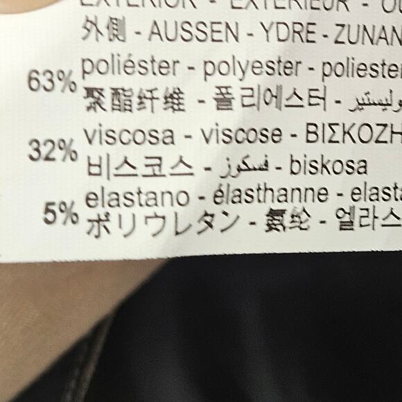 Zara Women Pleated Sleeve Blazer Light Camel Size US Medium - Picture 12 of 16